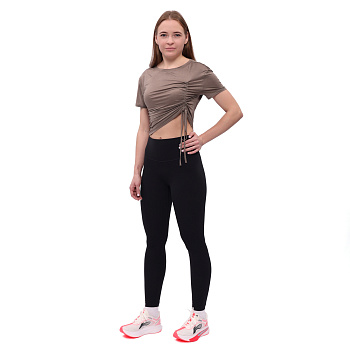 AULV072-3 Тайтсы Yoga черный